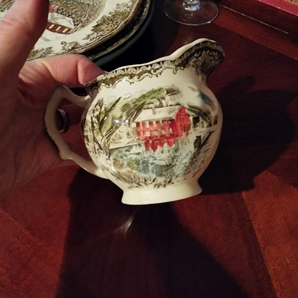 The Friendly Village The Old Mill Creamer
